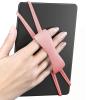 Goodliest Silicone Hand Strap for Kindle Tablets Universal High Elasticity Secure Lightweight E-Book Reader Finger Handle Grip Holder for Kindle Accessories Pink view 1