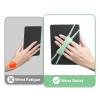 Goodliest Silicone Hand Strap for Kindle Tablets Universal High Elasticity Secure Lightweight E-Book Reader Finger Handle Grip Holder for Kindle Accessories Pink view 4