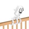 AISVAN Baby Monitor Mount, Tripod Camera Holder for Infant Optics DXR-8 and DXR-8 Pro, Flexible Crib Mount, White view 1