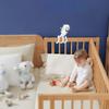 AISVAN Baby Monitor Mount, Tripod Camera Holder for Infant Optics DXR-8 and DXR-8 Pro, Flexible Crib Mount, White view 2