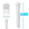 AISVAN Baby Monitor Mount, Tripod Camera Holder for Infant Optics DXR-8 and DXR-8 Pro, Flexible Crib Mount, White view 4