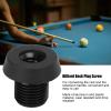 Grcfumo Cue Back Plug Screw, Aluminum Bottom Cover Repair, Bottom Cover Repair, Rubber Bumper Billiard Cue Part for Billiards Games (for PREOAIDR) view 2
