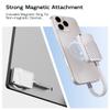 MAIWO 1TB Magnetic Portable SSD 2050MB/s USB C 3.2 GEN2x2, External Solid State Drive for iPhone15/16/17/Mac/iPad/Android/Windows, Aluminum, Support 4K ProRes Video Record view 2