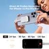 MAIWO 1TB Magnetic Portable SSD 2050MB/s USB C 3.2 GEN2x2, External Solid State Drive for iPhone15/16/17/Mac/iPad/Android/Windows, Aluminum, Support 4K ProRes Video Record view 4
