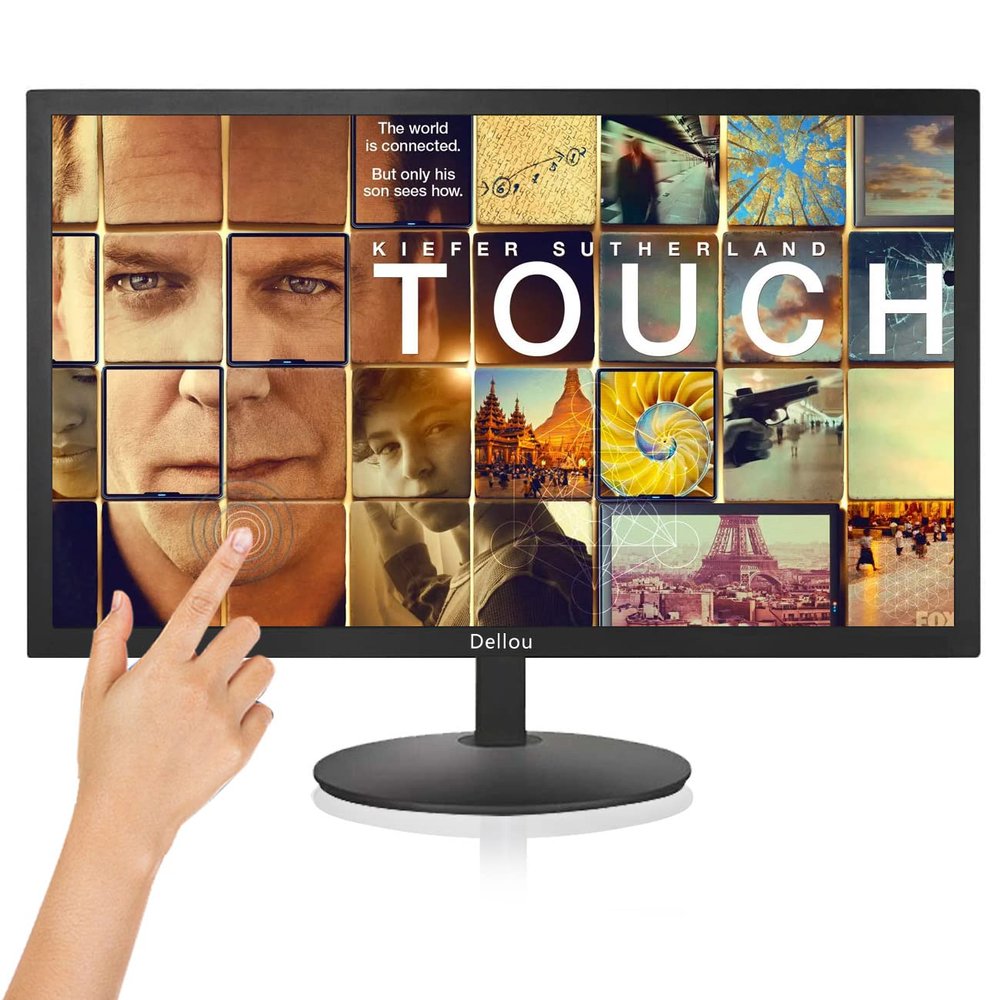 22inch Touch Screen Monitoring Surveillance Display Security Camera Monitor