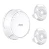 EDUP LOVE Deco Mesh Wall Mount Kit for Deco BE23/ BE25/ BE3600/ BE5000/ WB7200/ WB10800/ WB14400/ BE3600 Pro Mesh WiFi 7 System, Space-Saving Bracket with Hidden Cable Management (White, 2 Pack) view 1