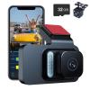 1080P WiFi Dual Dash Cam with Night Vision, Dashcam Front and Rearr Camera for Cars, Dual Dashcams Built-in WiFi, 24 Hours Parking Monitor, Loop Recording (32G Version) view 1
