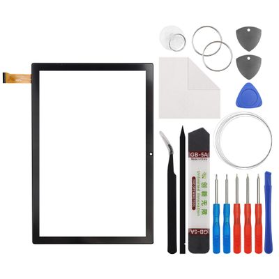 E-yiiviil Touch Screen Panel Digitizer Compatible with Pritom TronPad L10 10.1 inch with Tools (Without LCD Display)
