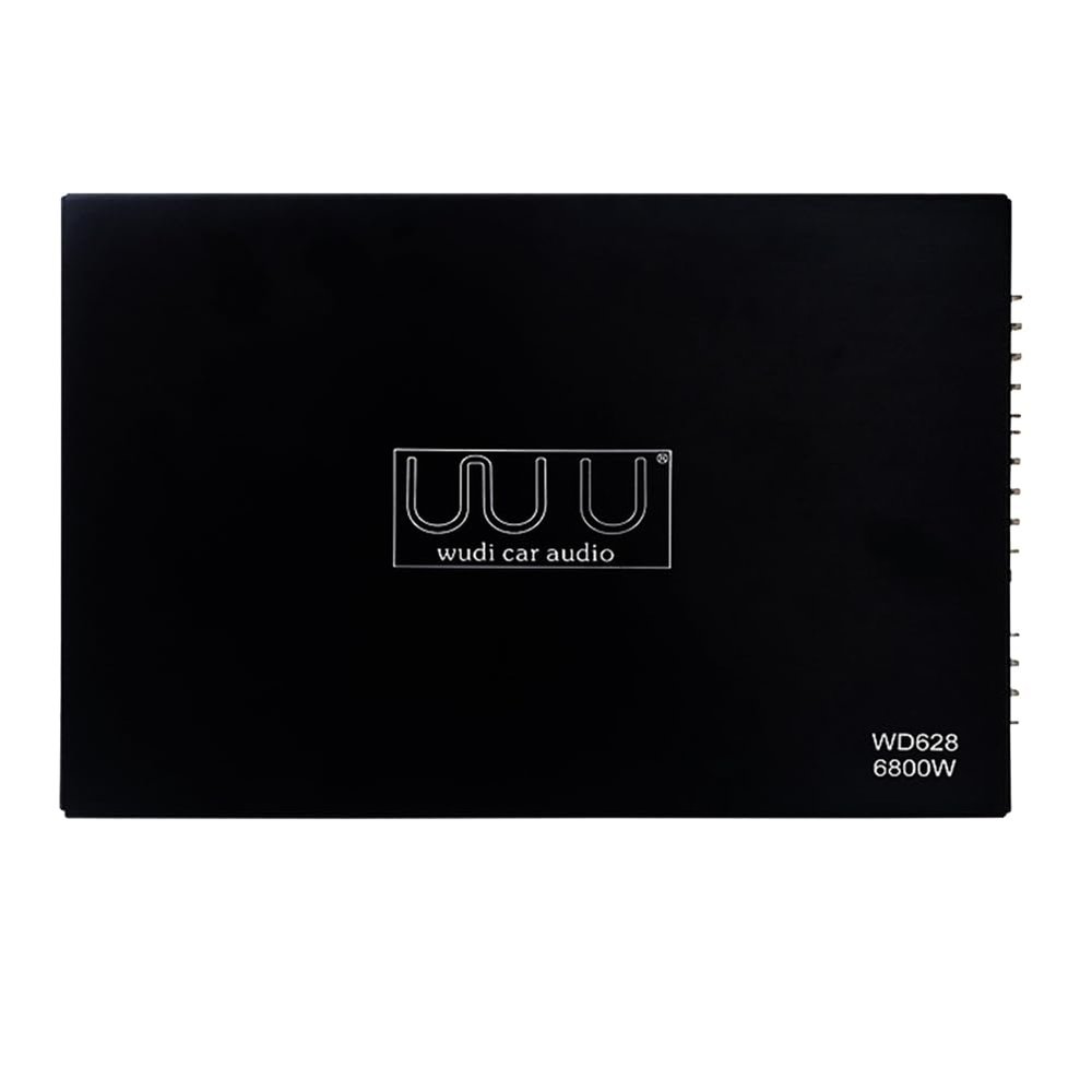 Wuden Car Power Amplifier 12V 6800W 4 Channel Stereo Digital Audio Subwoofer Power Amp Car Audio Car Sound Amplifier