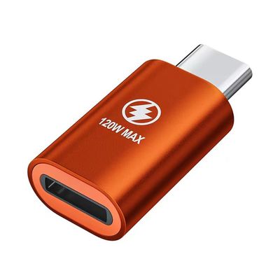 120W Quick Charging 12pin to USB C Connectors USB C Adapters Easy Data Syncing Wire with Metal Shell