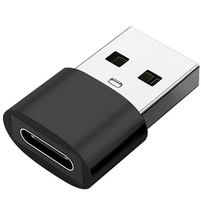 1PC USB Type C Female to USB2.0 Male Adapters Type C Female Charging Cord USB2.0 Male Adapters