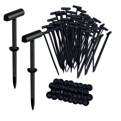 20/50/100pcs Nylon Universal Cable Tie Buckle for Car, Multipurpose Plastic Cable Tie Buckle Tool for car, Kilp Pengikat Kabel Universal (100pcs)