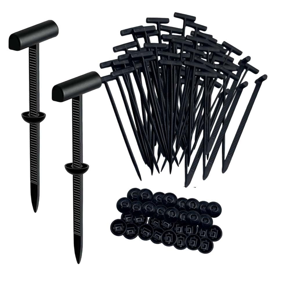 20/50/100pcs Nylon Universal Cable Tie Buckle for Car, Multipurpose Plastic Cable Tie Buckle Tool for car, Kilp Pengikat Kabel Universal (100pcs)