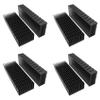 Wuden 8 Pcs 40mm Heatsink Kit 120mm X 40mm X 20mm, Cooler Aluminum Heatsink for Cooling LED Peltier Thermal Module view 1