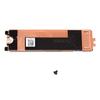 04TW9C New M.2 PCIE 2280 SSD2 Heatsink Bracket for XPS 15 9500 M5550 view 1