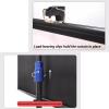 60/72" Projector Screen With Stand & Universal Projector Tripod Stand, Foldable Portable Projection Screen, 4:3/16:9 4K Hd Wrinkle-Free Movie Screen For Home Theater Backyard Cinem-16:09-60 (16:09 72) view 4