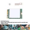 8265NGW Wireless NIC Module with WiFi and Bluetooth 4.2, 2.4GHz and 5GHz Dual Band M.2 Interface 1200Mbps NGW Wireless Card for Wins 7/8/10 (Single Card) view 2