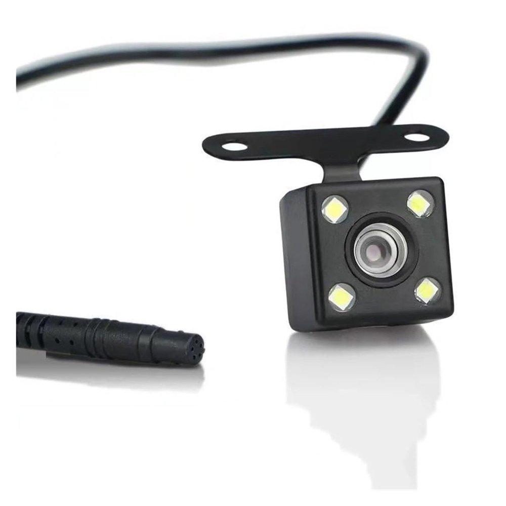 5 Pin HD Car Rear View Camera Wide Angle 170 Degree Parking Camera Reverse 4LED Night Video Camera for Car Accessories (Camera Wiring)