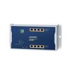 Planet WGS-4215-8HP2S Flat Wall Mount L2 Managed 8-Port 802.3bt PoE++ Switch, 95W per Port, 360W Total PoE Budget, VLAN, QoS, ERPS Ring, MQTT, Industrial Design for Compact Harsh Environment view 1