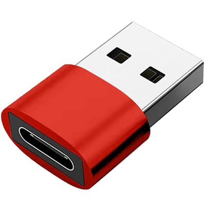 1PC USB Type C Female to USB2.0 Male Adapters Type C Female Charging Cord USB2.0 Male Adapters