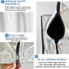 Telescope Cover Waterproof Outdoor, Double Zipper with Adjustable Drawstring Waterproof Astronomical Telescope Dust Cover for Accessories, 180x150CM/71x59Inch view 3