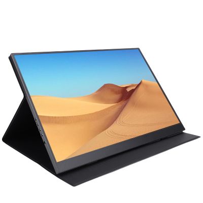 16in Portable Monitor, 4K 120Hz Computer Display with USB C & MiniHD Interfaces, Dual Speakers for Laptop PC Phone