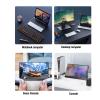 16in Portable Monitor, 4K 120Hz Computer Display with USB C & MiniHD Interfaces, Dual Speakers for Laptop PC Phone view 4