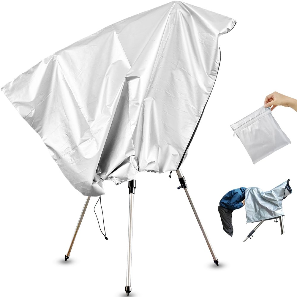 Bigwinyep Telescope Cover Waterproof Outdoor, 59x33inch