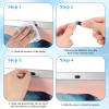 50 Pcs Webcam Cover Slide, 0.023 Inch Ultra-Thin Universal Laptop Camera Cover Slide for Laptop, Computer, Phone Protect Your Privacy and Security view 4