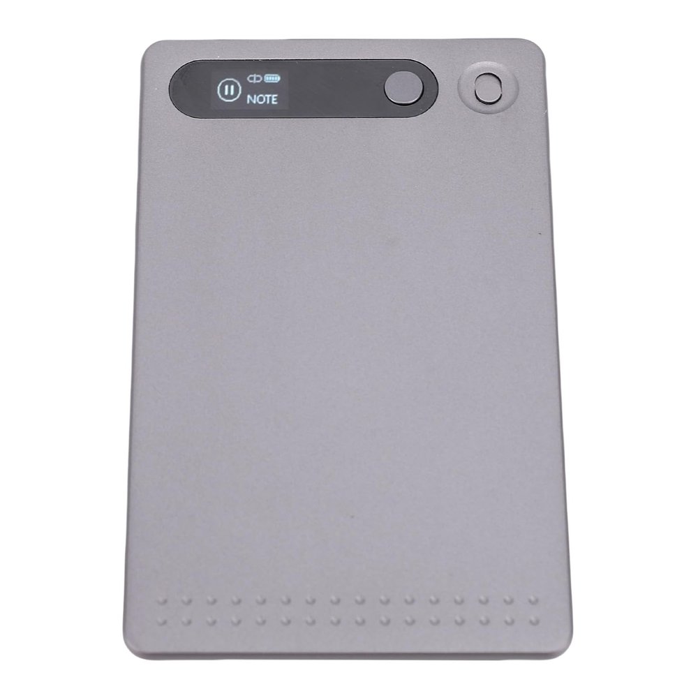 AI Voice Recorder, Aluminum Alloy Note Voice Recorder 64GB Memory with Efficient AI Transcription for Meeting and Lecture Recording