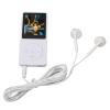 8GB Memory, 30 Hours Playback, 64GB Expandable, Lightweight MP3 MP4 Player, Lossless Sound Quality, with Classic Buttons, Easy Navigation, Palm Size, 1.8in Screen, Built in (White) view 1