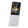 8GB Memory, 30 Hours Playback, 64GB Expandable, Lightweight MP3 MP4 Player, Lossless Sound Quality, with Classic Buttons, Easy Navigation, Palm Size, 1.8in Screen, Built in (White) view 2