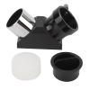 1.25 Inches 90 Degree Diagonal Mirror, Durably Aluminum Alloy Construction, Wide Angle Viewing, with Dust Covers, for Refractor Catadioptric Telescopes, Standard 1.25 Inch Interf view 1