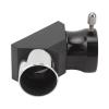 1.25 Inches 90 Degree Diagonal Mirror, Durably Aluminum Alloy Construction, Wide Angle Viewing, with Dust Covers, for Refractor Catadioptric Telescopes, Standard 1.25 Inch Interf view 2