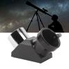 1.25 Inches 90 Degree Diagonal Mirror, Durably Aluminum Alloy Construction, Wide Angle Viewing, with Dust Covers, for Refractor Catadioptric Telescopes, Standard 1.25 Inch Interf view 3