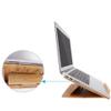 MVUYO Laptop Cooling Pad Adjustable Structure for Laptops Between 10 and 13.3 view 4