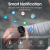 Nanphn Smart Watch for Men Women, 2.09" AI Fitness Smartwatches with Calling/SMS, Heart Rate/Sleep/SpO2 Monitor, Pedometer, Dual Bands, 3 Games for Android/iOS Phones (White) view 3