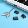 XEGZLH HDMIs Port Blockers 10/5Pack Removable Lock for Data Protections On Laptops PC Designs Protections Plugs view 4