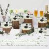 12 Pack Disposable Cameras for Wedding Bulk, Watercolor Eucalyptus Single-Use One Time Film Cameras with Flash for Birthday Baby Shower Gathering Wedding 35mm lSO 400 Color Film 17 Exposures view 2