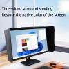 Foldable Monitor Hood for Desktop Computer, Adjustable Width 41-71cm, Used for Privacy Suitable for Computers Ranging from 17 Inches to 27 Inches view 3