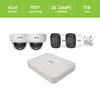 Revo Ultra Blue Series 4CH 4K POE H.265 NVR, 1TB & 4X 2K (4MP) Indoor/Outdoor IR Cameras with Built-in Mic  Remote Access Via Pc, Mac & Phone (No Monthly Fee) view 3
