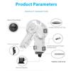 Coyktonty Invisible Dive Case for Insta360 X5,196ft/60M Waterproof Housing with 1/4 Threaded Hole,Quick Connect Magnetic Adapter Mount view 2