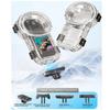 Coyktonty Invisible Dive Case for Insta360 X5,196ft/60M Waterproof Housing with 1/4 Threaded Hole,Quick Connect Magnetic Adapter Mount view 3