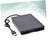 DOITOOL Portable USB External Floppy Disk Drive Compact USB Floppy Disk Reader for High Data Transfer Lightweight Design Easy to Use with Compatibility Black view 3