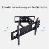 POLGDW TV Wall BracketTV Wall Mount Bracket for 19 40 Inch LED TV Double Arm Tilt & Swivel TV Stand with Max Load 35kg & 115 450mm Extension view 4