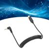 Stretchable Design Camera Remote Control Shutter Release Cable, Good Function with Spiral Coil for, Companion to Flash Triggers and Remote Controls, 24cm Length, Applicable view 4