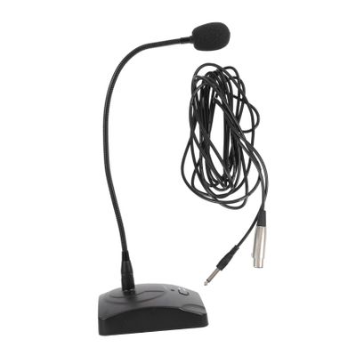 Milisten Wired Conference Microphone 5m Cable High Sensitivity Desktop Condenser Mic for Office Use Tabletop Microphone Kit for Computer and Meetings