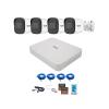 Revo Ultra Blue Series 4CH 4K POE H.265 NVR, 1TB & 4X 5 Megapixel Indoor/Outdoor IR Cameras with Built-in Mic Remote Access Via Pc, Mac & Phone (No Monthly Fees) view 2