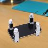 CONGARTENO 2pcs LCD Screen Fixing Clip Mobile Phone Repair Tool for and Tablets Non-Slip Screen Holder Lining view 2