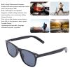 Dpofirs AI Video Translation Glasses Over 100 Languages, Real Time Smart Glasses, 5.3 Translation Device Built in Mic Speaker Touch Control for Travel Work (Dark Black) view 3